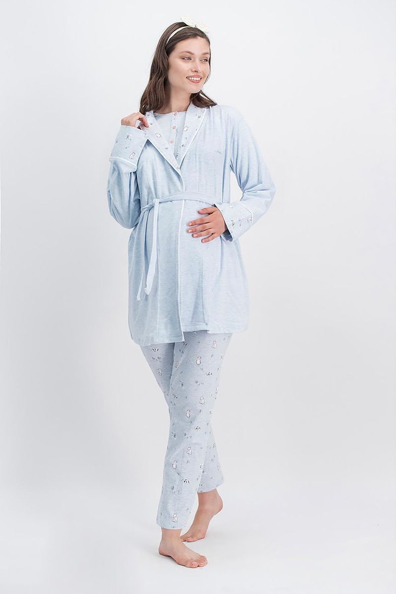Пижамы для беременных Arnetta 570 синий Пижамы для беременных Arnetta 570 синий из 2