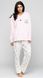 Піжама жіноча Fawn 555 рожевий, XL
