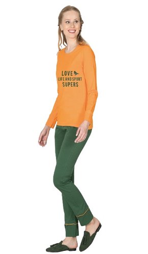 Женская модал пижама Jiber 3667 оранжевый Женская модал пижама Jiber 3667 оранжевый из 2