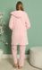 Піжама жіноча та халат Sny 20031 рожевий