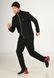 Мужской флисовый спортивный костюм Jiber 4681 черный