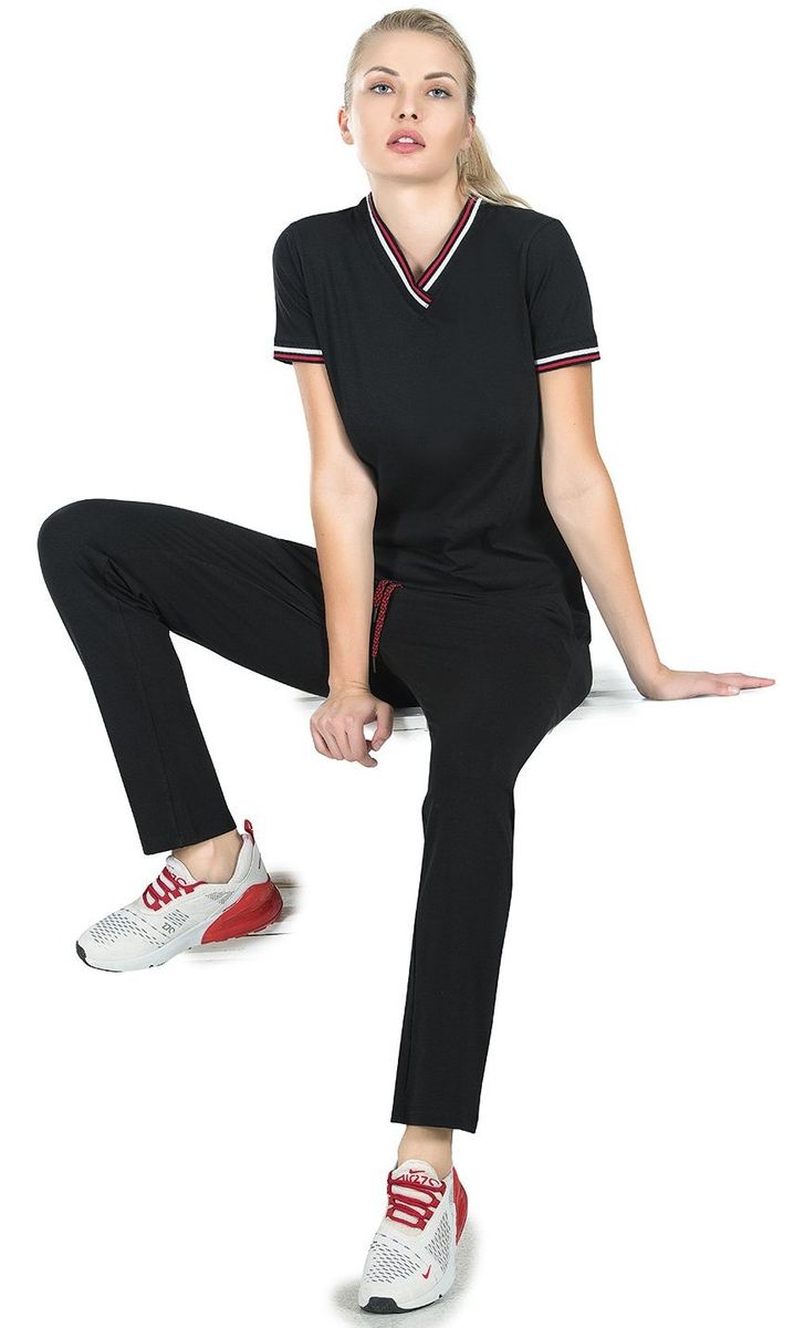 Жіночі спортивні костюми Jiber 3728 чорний Жіночі спортивні костюми Jiber 3728 чорний з 1