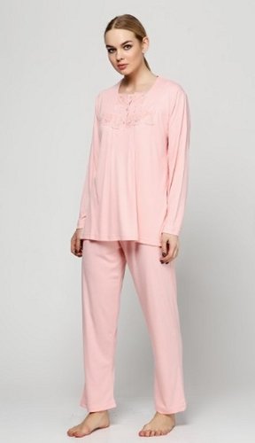 Женская пижама Bambaska 1644 розовый Женская пижама Bambaska 1644 розовый из 2