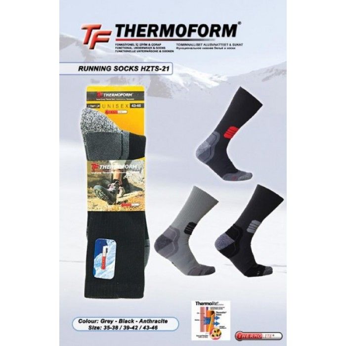 Термошкарпетки унісекс Thermoform HZTS-21 чорний Термошкарпетки унісекс Thermoform HZTS-21 чорний з 4