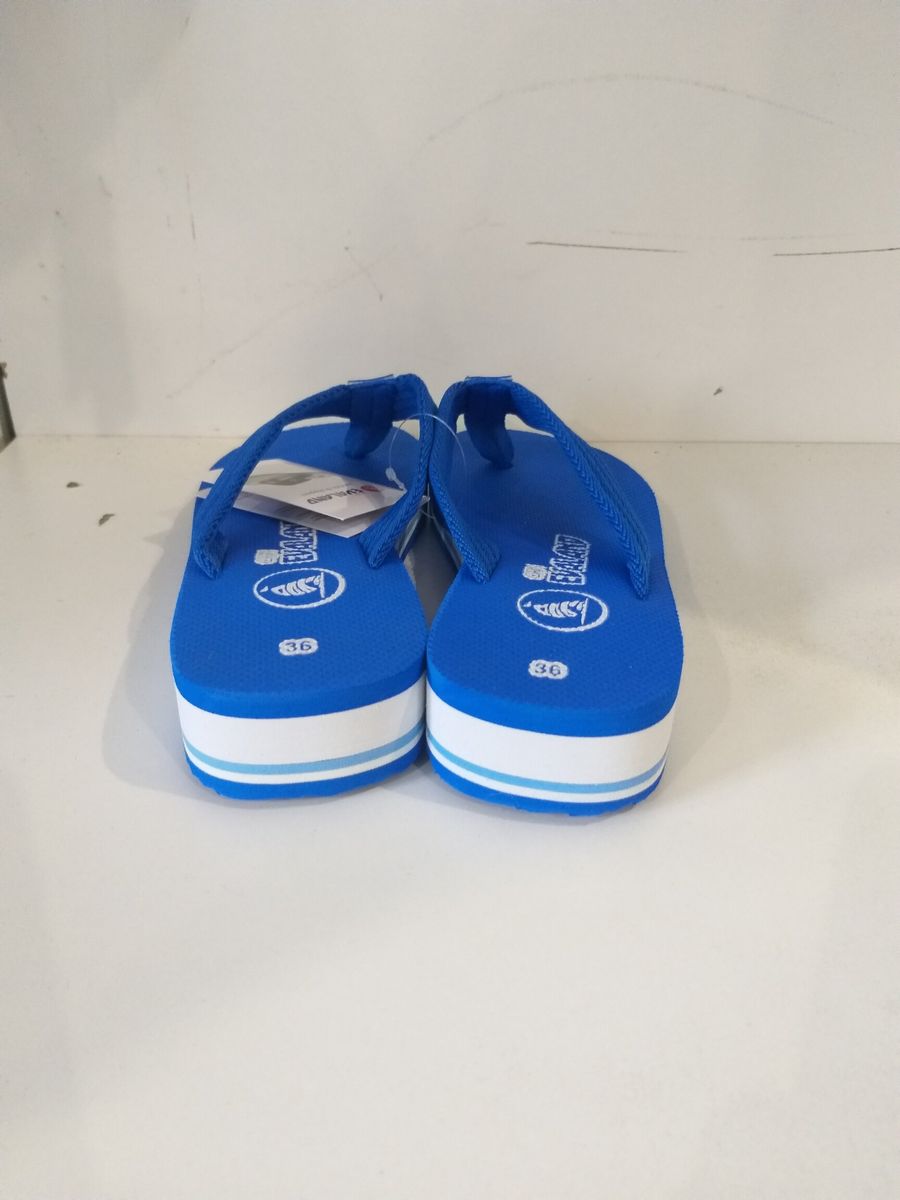 Женская пляжная обувь на каблуке Evaland 4017-11 синий Женская пляжная обувь на каблуке Evaland 4017-11 синий из 5