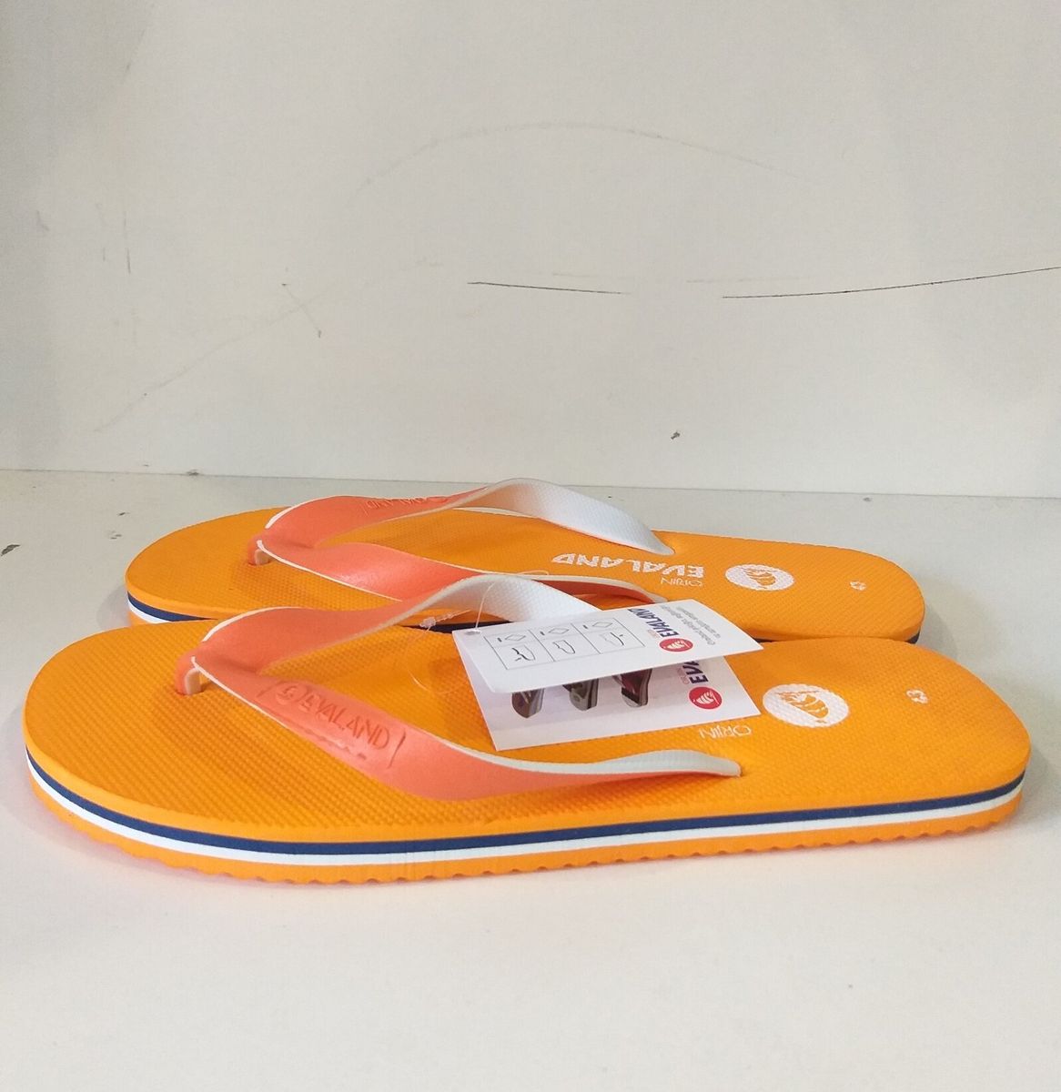 Мужская пляжная обувь Evaland 3017-10A оранжевый Мужская пляжная обувь Evaland 3017-10A оранжевый из 4