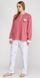 Піжама жіноча Fawn 634 рожевий, XL