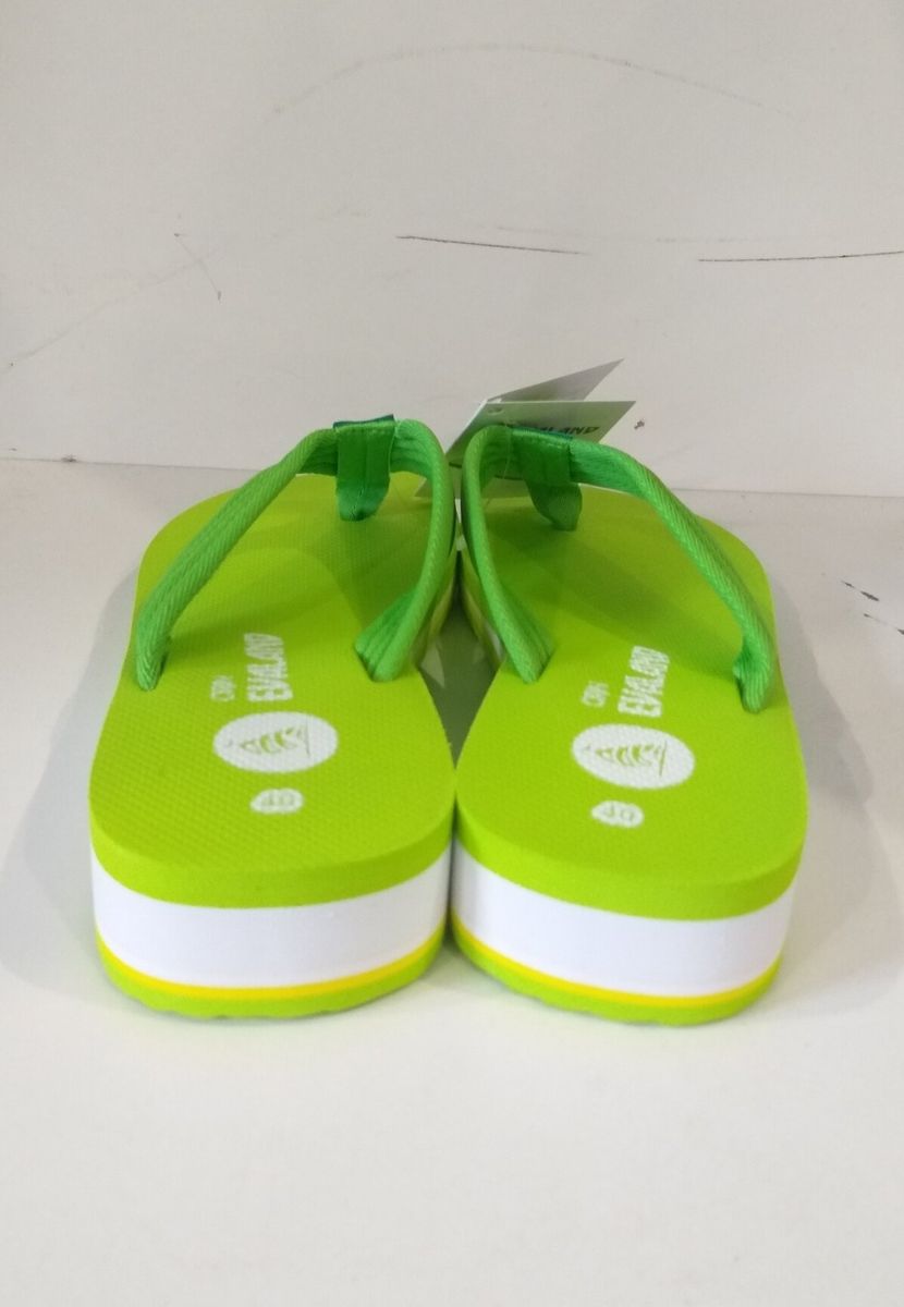 Женская пляжная обувь на каблуке Evaland 4017-11 зеленый Женская пляжная обувь на каблуке Evaland 4017-11 зеленый из 4