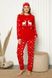Женская пижама SNY 20335 красный