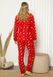 Женская пижама SNY 20335 красный