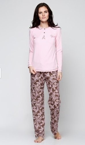 Жіноча піжама Shine 305 рожевий Жіноча піжама Shine 305 рожевий з 2