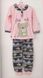 Пижама детская для девочек Tarik 1232 св.розовый