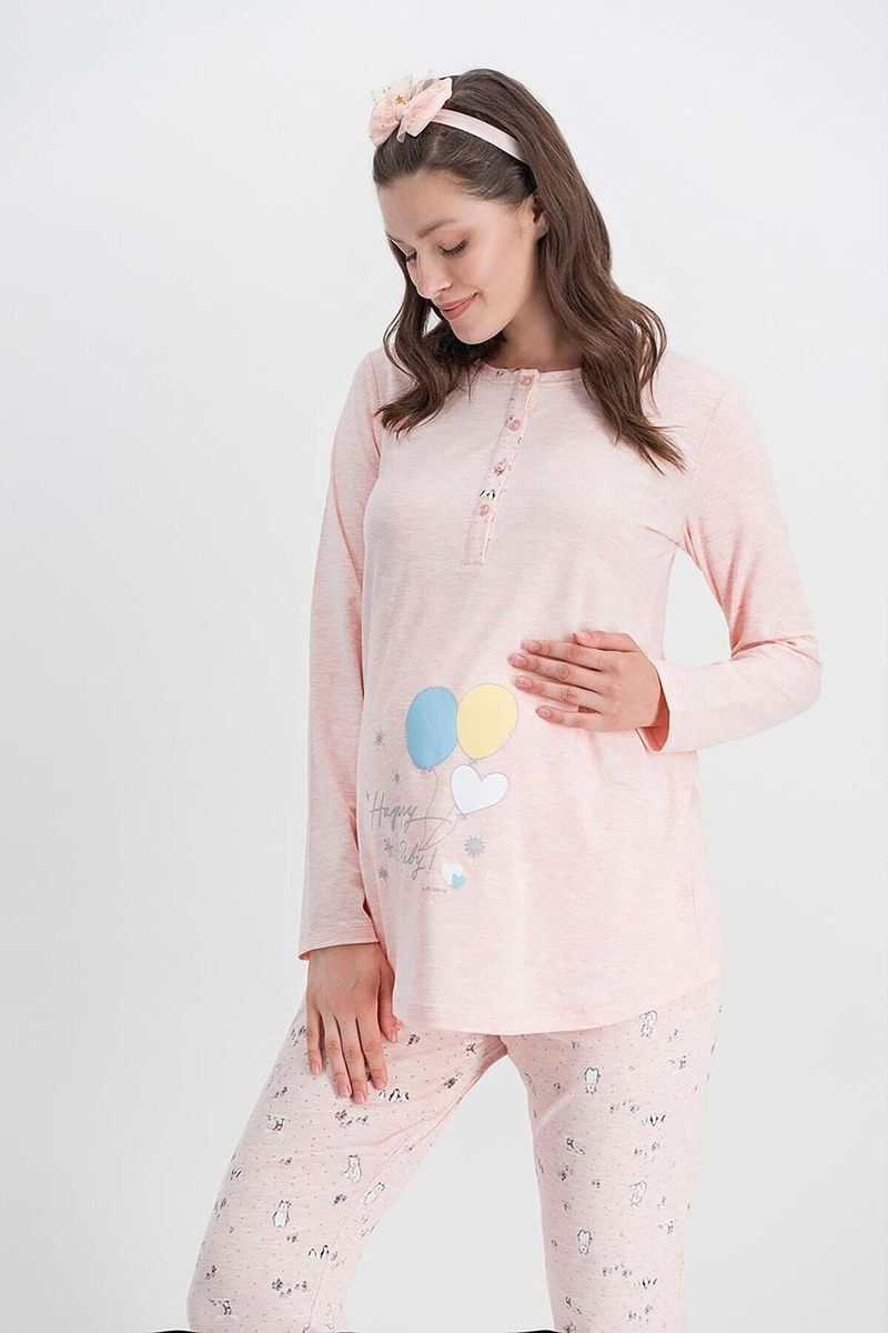 Пижамы для беременных Arnetta 570 розовый Пижамы для беременных Arnetta 570 розовый из 2