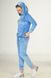 Женская бархатная пижама Jiber 3932 синий